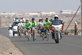 エリトリア－日本 親善サイクリング