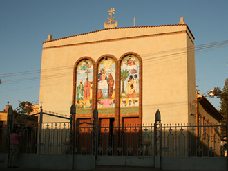 恋に効く教会として慕われるアスマラ市内のSanta Antonio教会