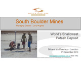 South Boulder Mines